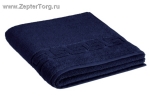 Комплект из 3-х махровых полотенец ночной синий 