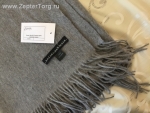 Кашемировый плед Trentino grey, размер 145 х 150 см, серый 
