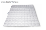 Пуховое одеяло с климатконтролем Silver Complete Premium Clima Down летнее легкое, размер 155 х 200 