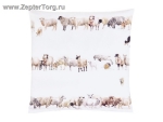 Комплект постельного белья полутороспальный из сатина Counting Sheep Подсчет овец 