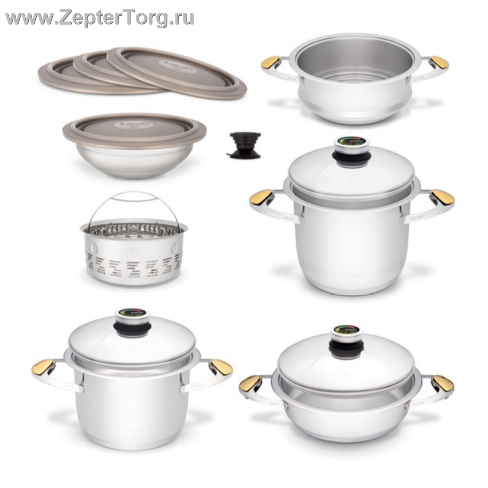 Набор посуды Цептер Стандарт - Z, расширенная основа 