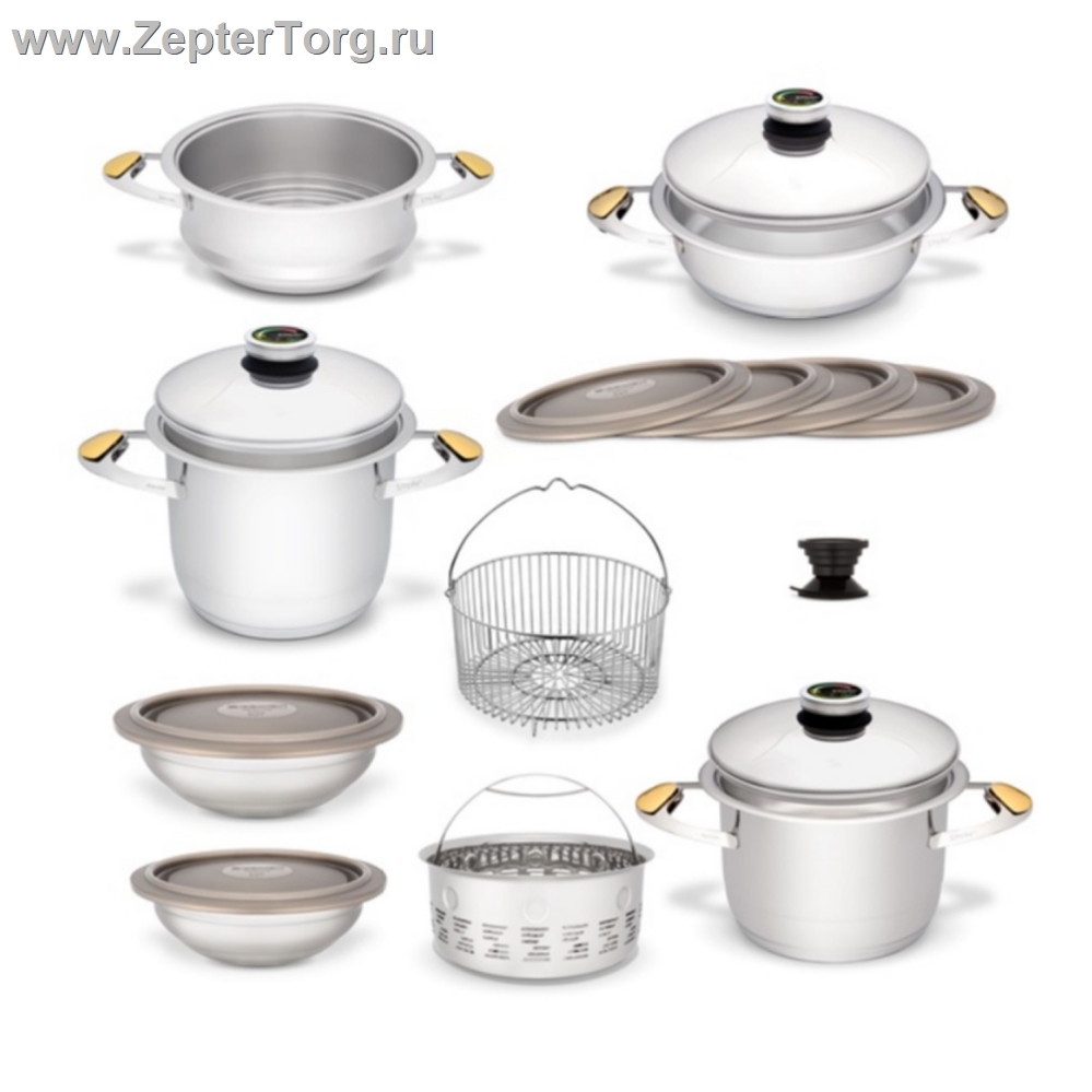 Набор посуды Цептер Универсал - Z, подойдет для любых кулинарных экспериментов 