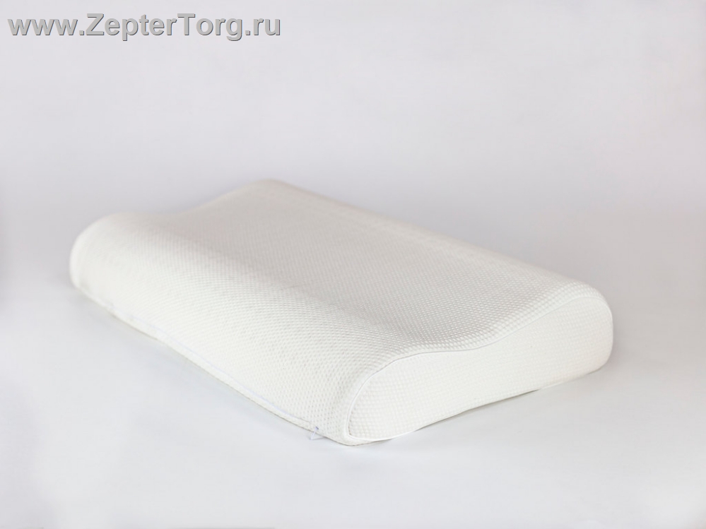 Ортопедическая подушка из натурального латекса (NaturLatex Ergo Grass), размер 67 х 42 х 12 