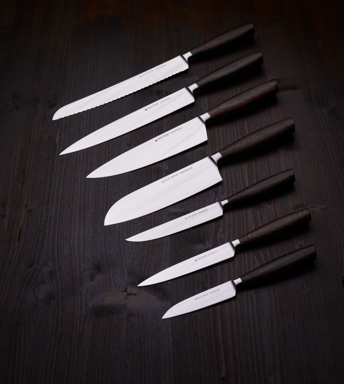 Набор ножей Цептер Zepter - Felix 5 штук коллекция Дуб Дымчатый