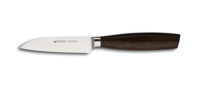 Кухонный нож Zepter - Felix для чистки овощей, коллекция Дуб Дымчатый, длина 9 см