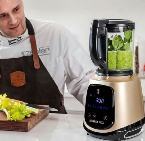 ArtMix Pro - кухонный комбайн с функцией автоматического приготовления Zepter