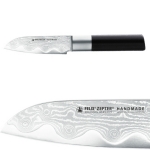 Кухонный нож Zepter - Felix для овощей с чёрной ручкой коллекция Absolute Collection