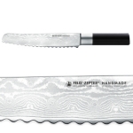Кухонный нож Zepter - Felix для хлеба с черной ручкой  коллекция Absolute Collection 