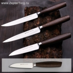 Кухонный нож Zepter - Felix для чистки овощей коллекция Дуб Дымчатый, длина 9 см 