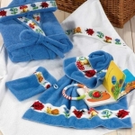 Детское полотенце с капюшоном 
