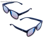 Детские фуллереновые очки Цептер Hyperlight зеркальные синяя оправа, модель 04 