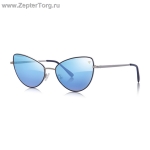 Фуллереновые очки Цептер Hyperlight синяя оправа, модель Бабочка 